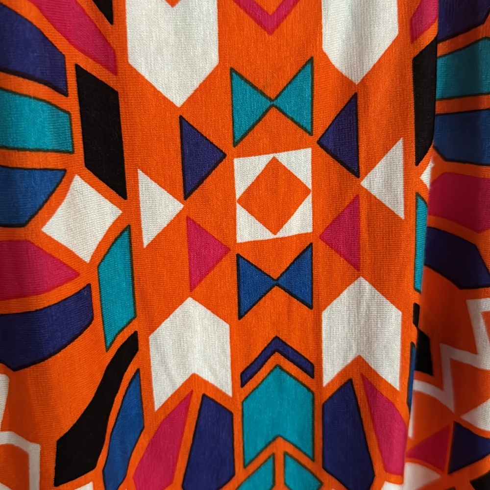 Venus Multicolor Patterned Maxi Dress - image 3